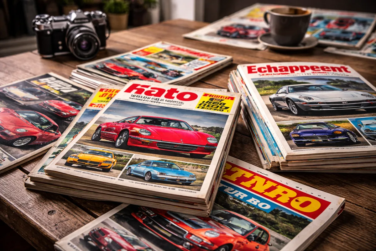 Où acheter un ancien numéro d'un magazine automobile